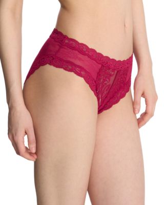 Feathers Low-Rise Sheer Hipster Underwear Lingerie 753023
