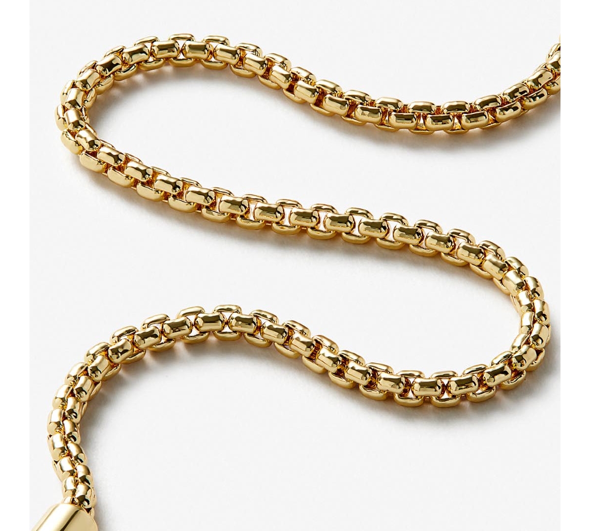 Ana Luisa Soft Box Chain Bracelet - Danay - gold