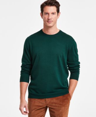 Crewneck sweater in supersoft wool blend hotsell