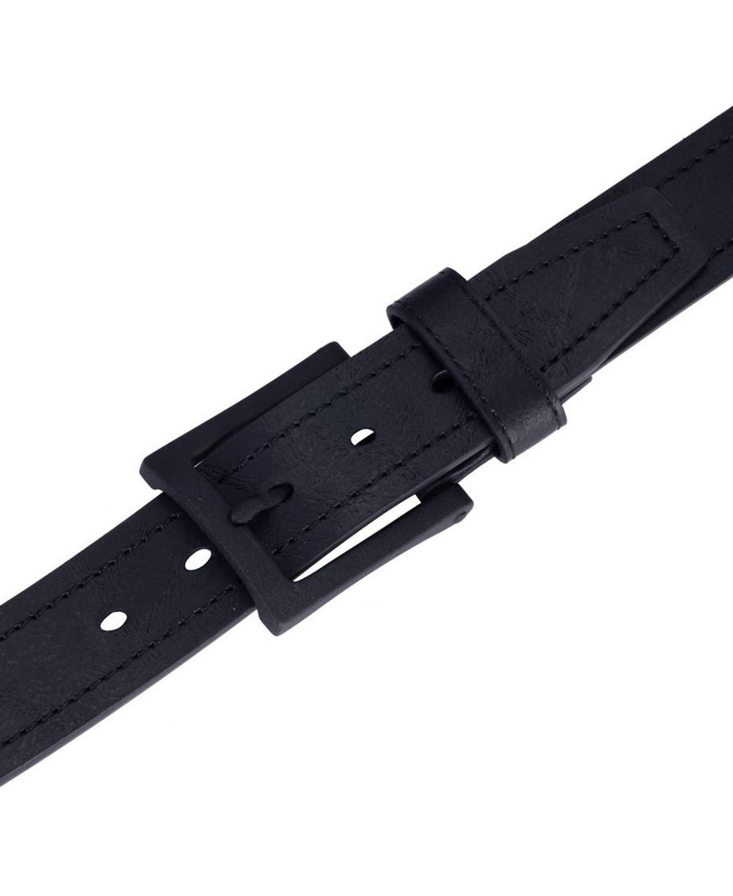 Mio Marino Men's Solid Casual Prong Belt