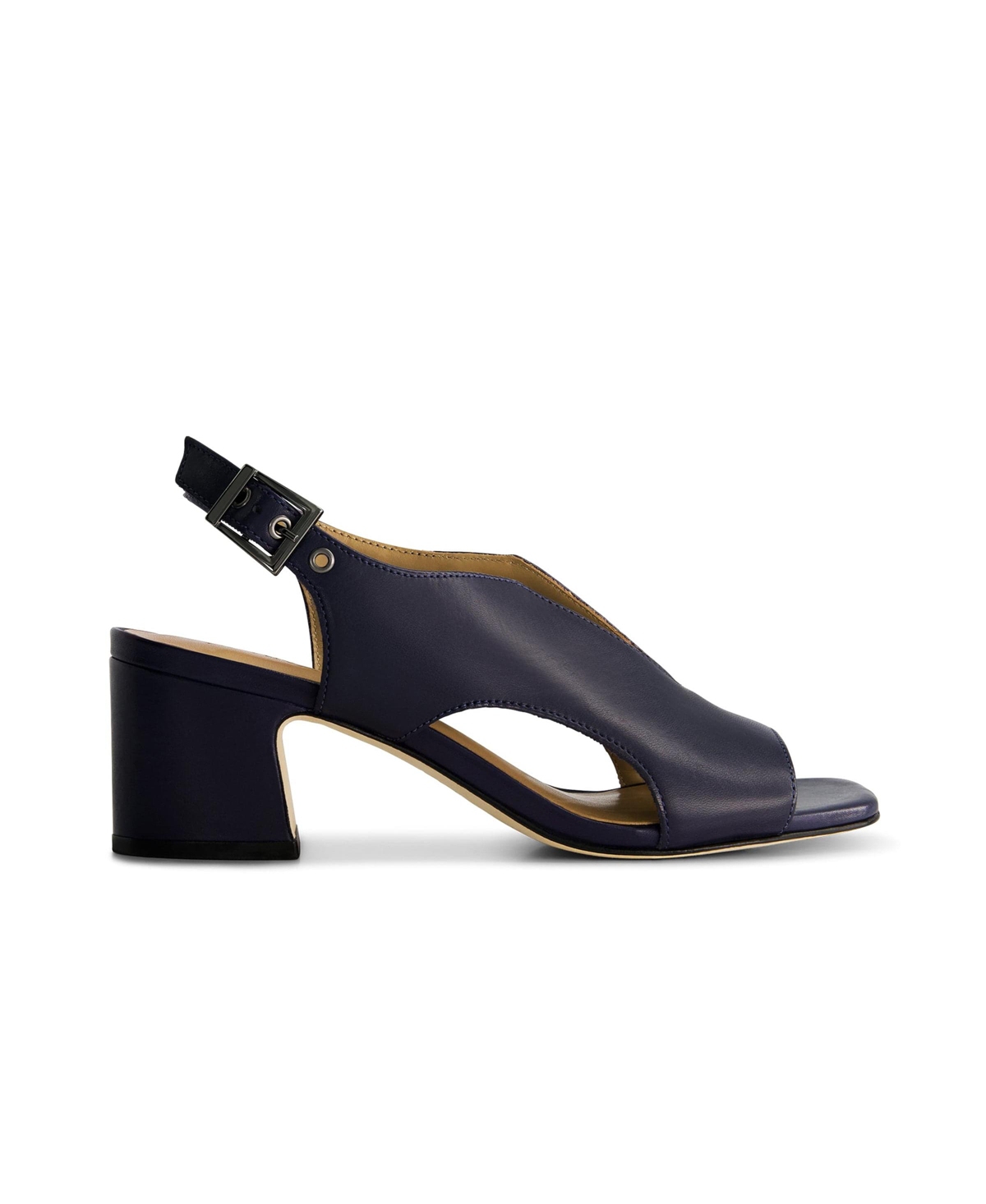 Bernardo Footwear Bernardo Bedford Mid Heel Sandal - Dark navy