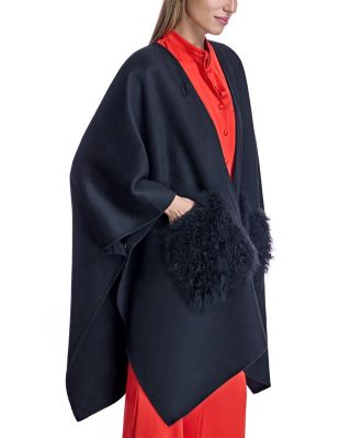 Women's Wool Blend Cape