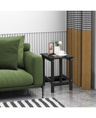 14 Inch Square Weather-Resistant Adirondack Side Table