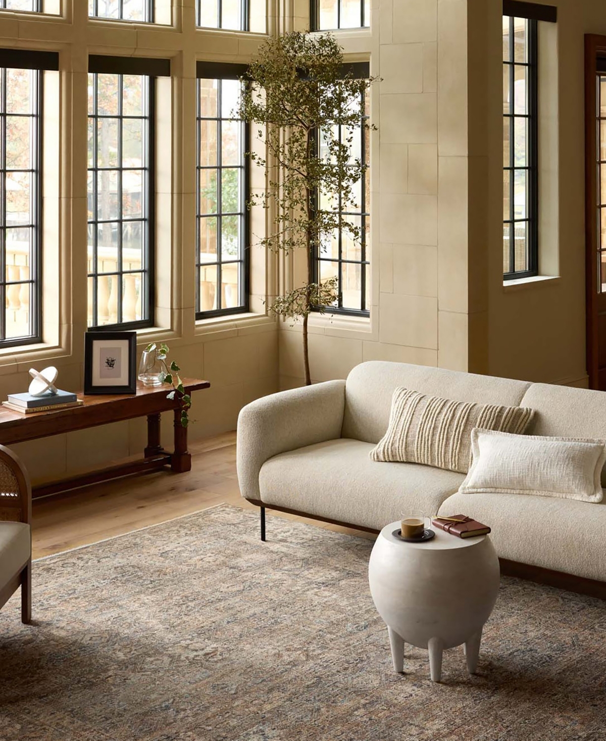 Loloi Heritage Her-07 Area Rug, 9' X 12' In Mocha