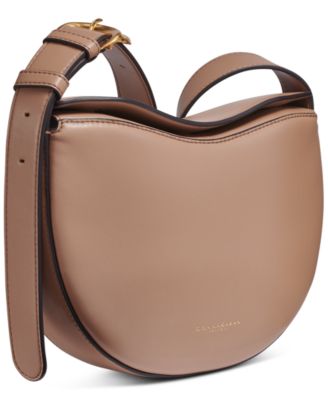 Valley Stream Leather Buckle Crossbody with Adjustable Strap