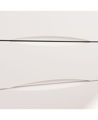 White Makeup Vanity Sets Dressing Chest with Flip-top Mirror, 3-Drawers, See-Through Glass Top, LED Lights and Stool