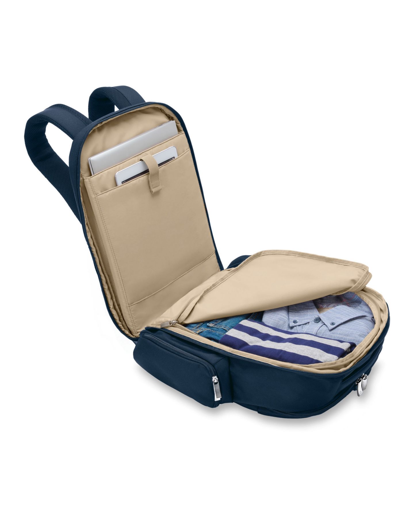 Дорожный рюкзак Briggs & Riley Baseline Traveler, цвет: Тёмно-синий — фото 3
