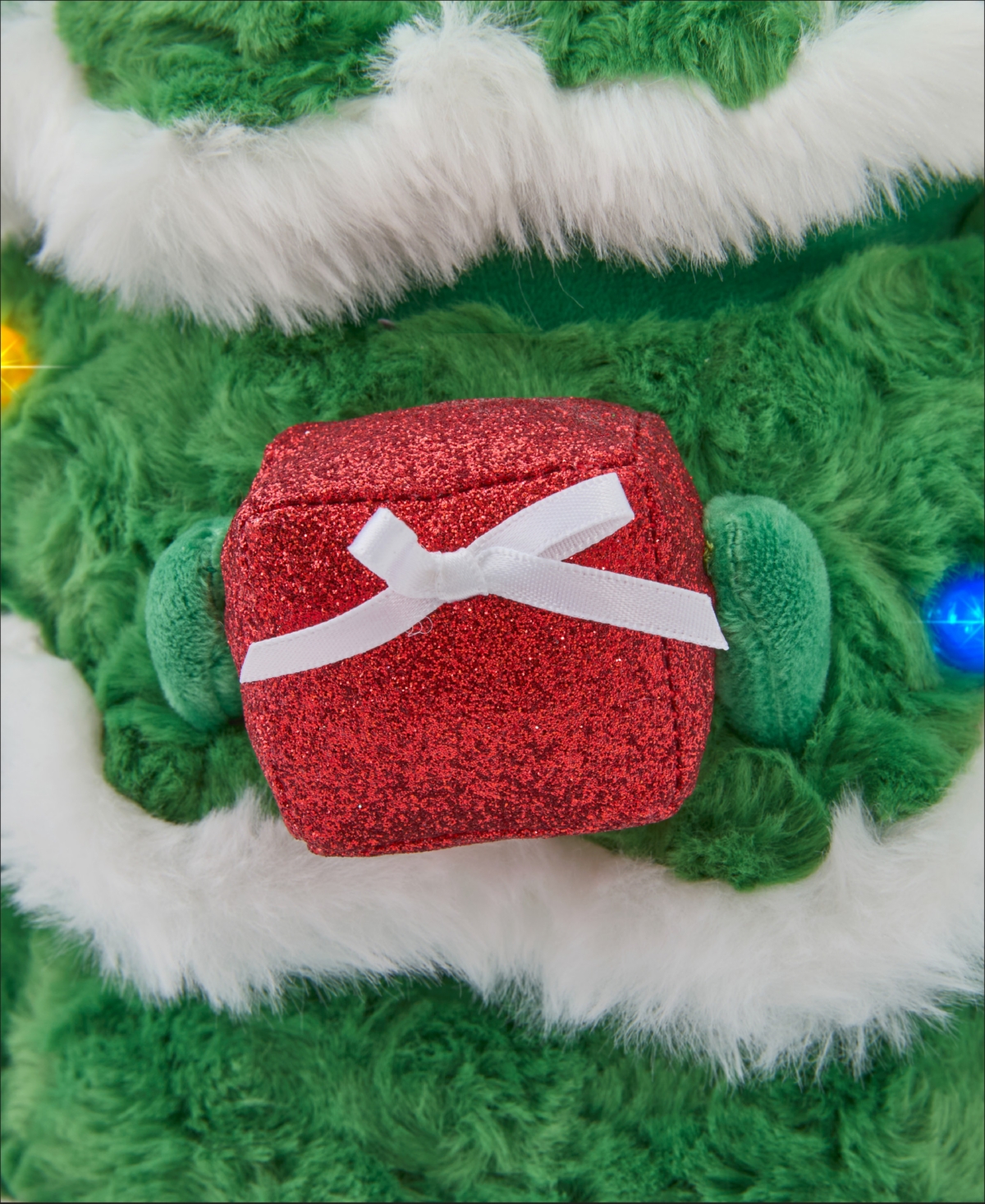 Geoffrey's Toy Box Star Brights 12" Led Light-up Plush Christmas Tree Toy, Created For Macy's In No Color