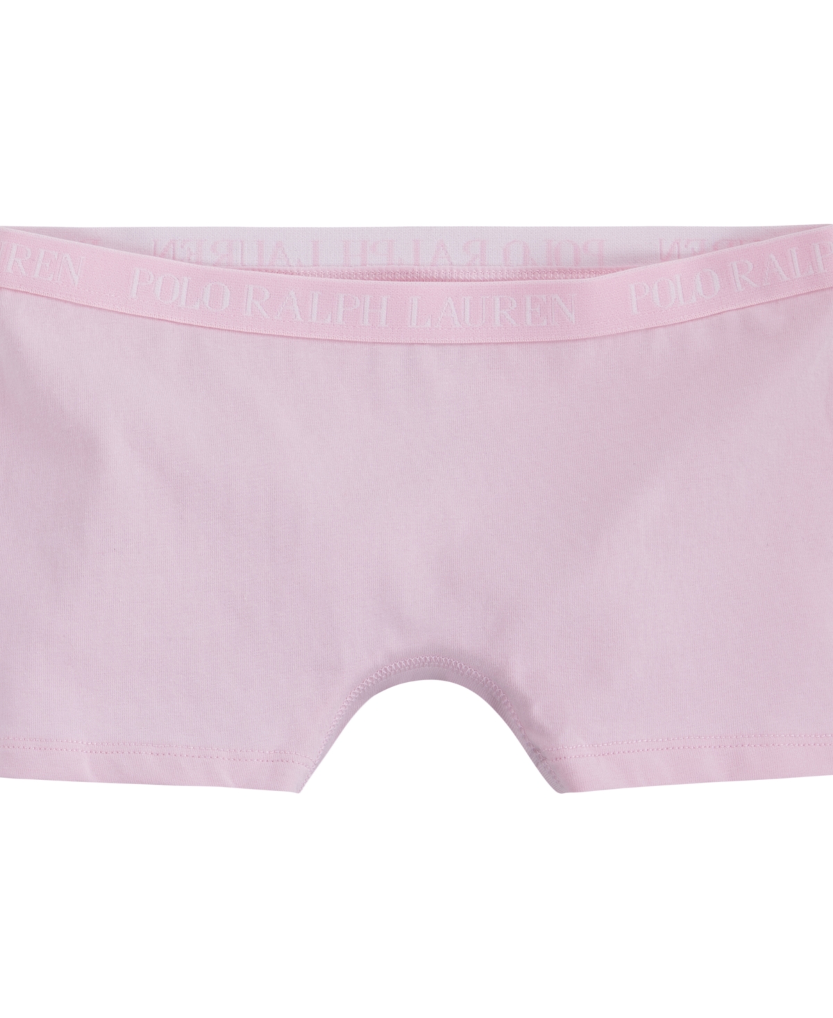 Polo Ralph Lauren Big Girls Stretch Cotton Boyshorts, 2 Pack -White