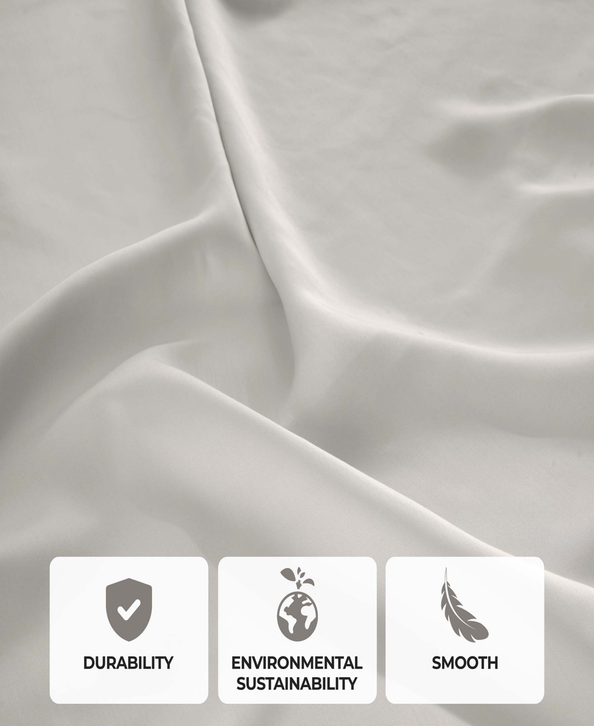 Superior Modal From Beechwood 400 Thread Count Lightweight Cooling Solid Deep Pocket Bed Sheet Set,