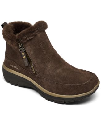 Skechers Women's Relaxed Fit: Easy Going - Cool Zip Winter Boots