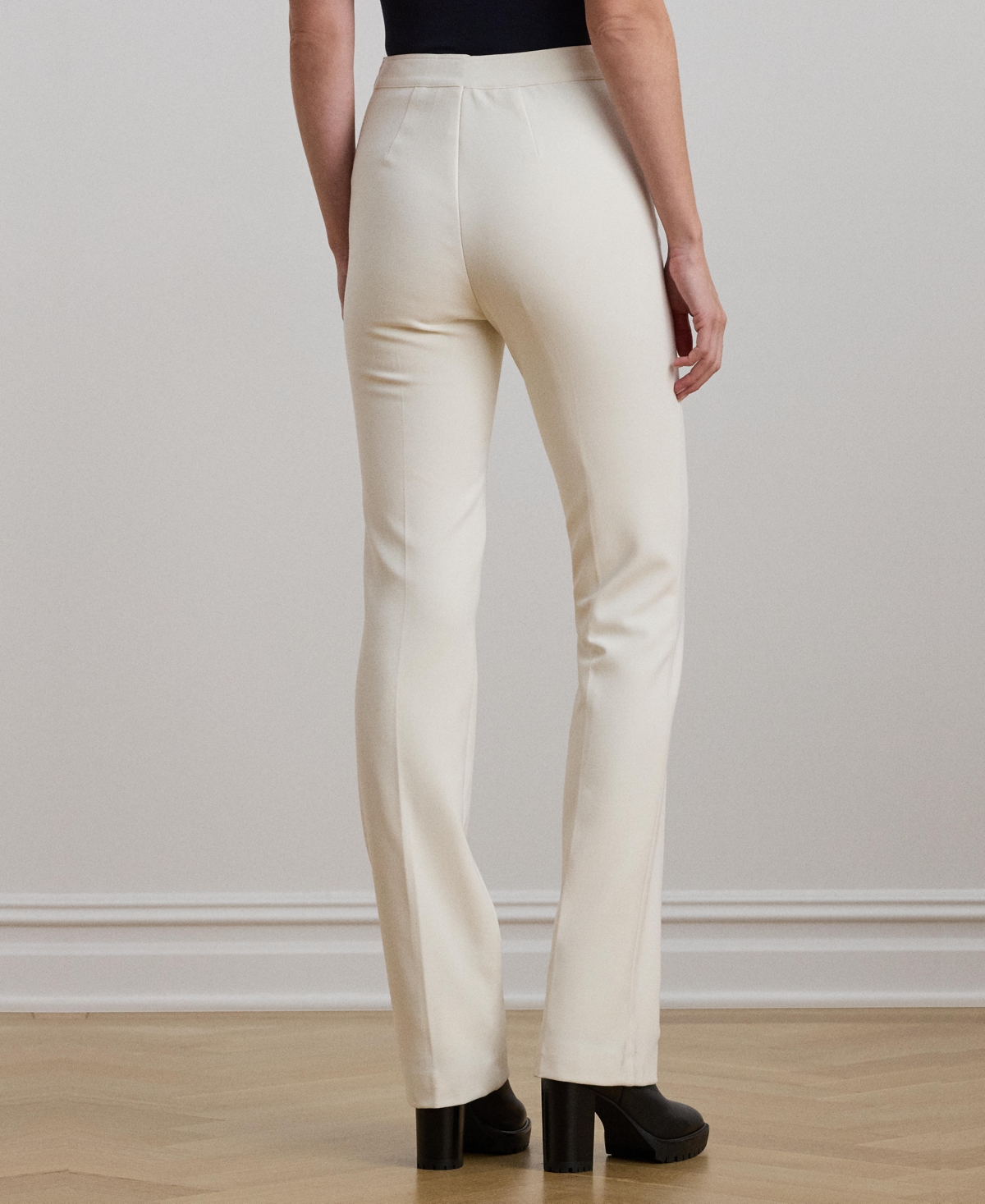 Lauren Ralph Lauren Women's Double-Faced Crepe Sailor Pants