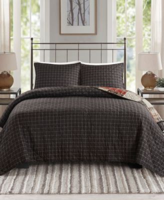 Timber Reversible 3-Pc. Quilt Set, Full/Queen