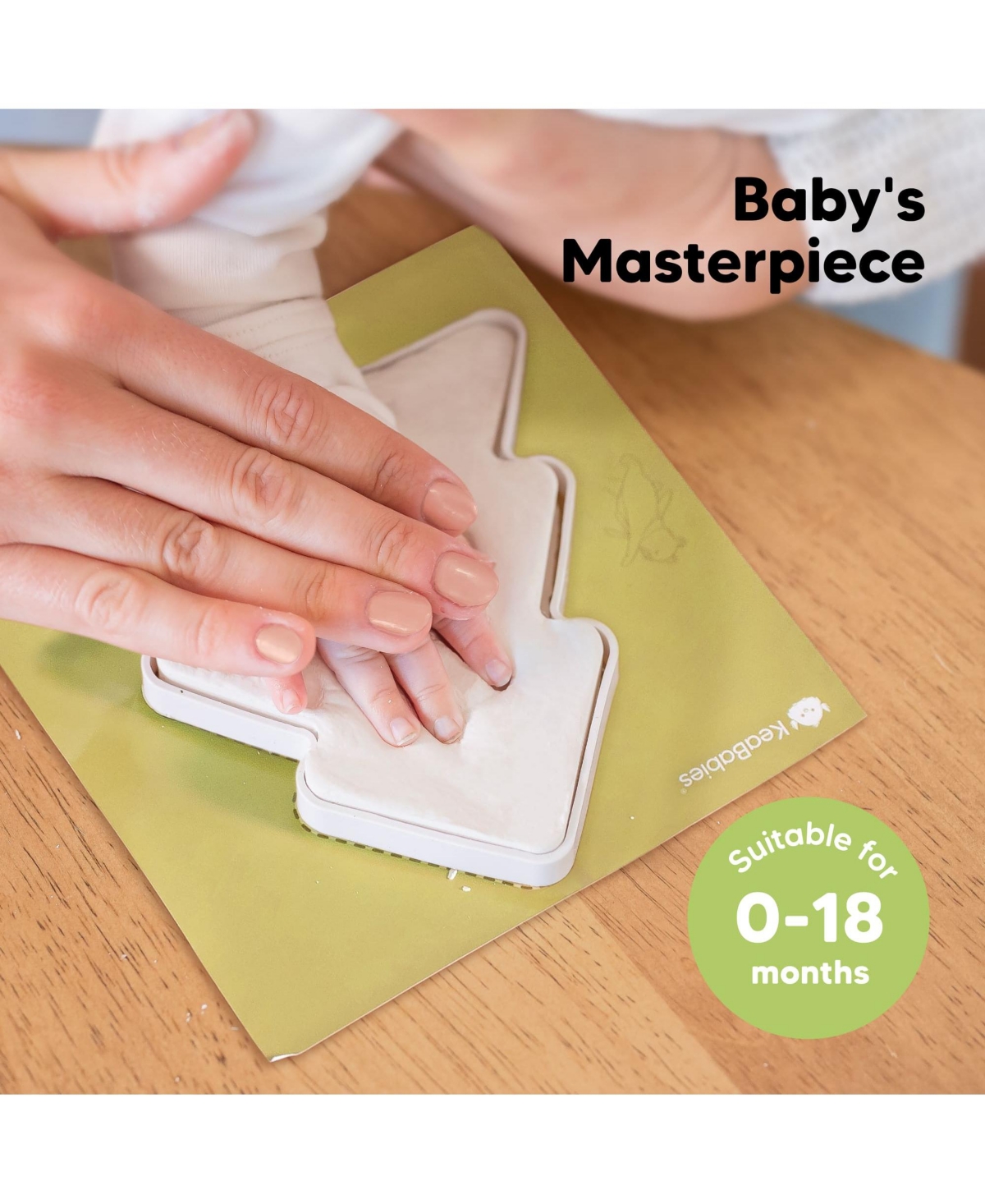 KeaBabies Trove Baby Hand and Footprint Kit, Dog Paw Print Kit, Handprint Ornament Kit for Babies, Boys, Girls, Newborns