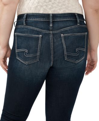 Plus Size Suki Mid-Rise Curvy-Fit Skinny Jeans
