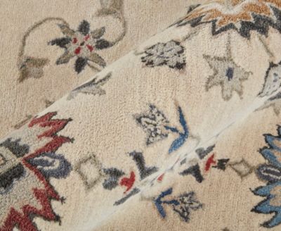 Feizy Rylan 8641f Rug Collection In Ivory,blue