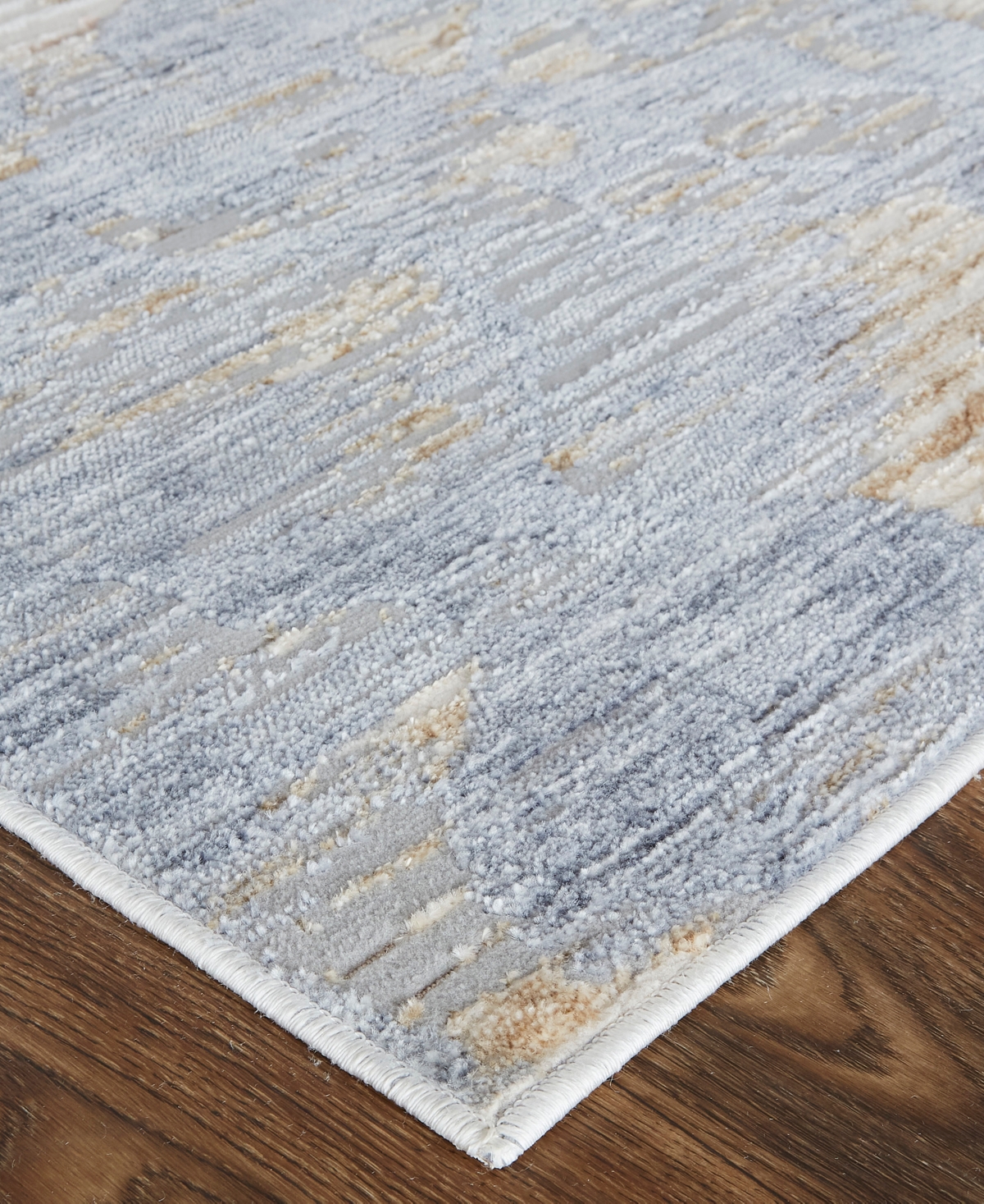 Shop Feizy Laina 39g7f 3'x8' Runner Area Rug In Tan,ivory