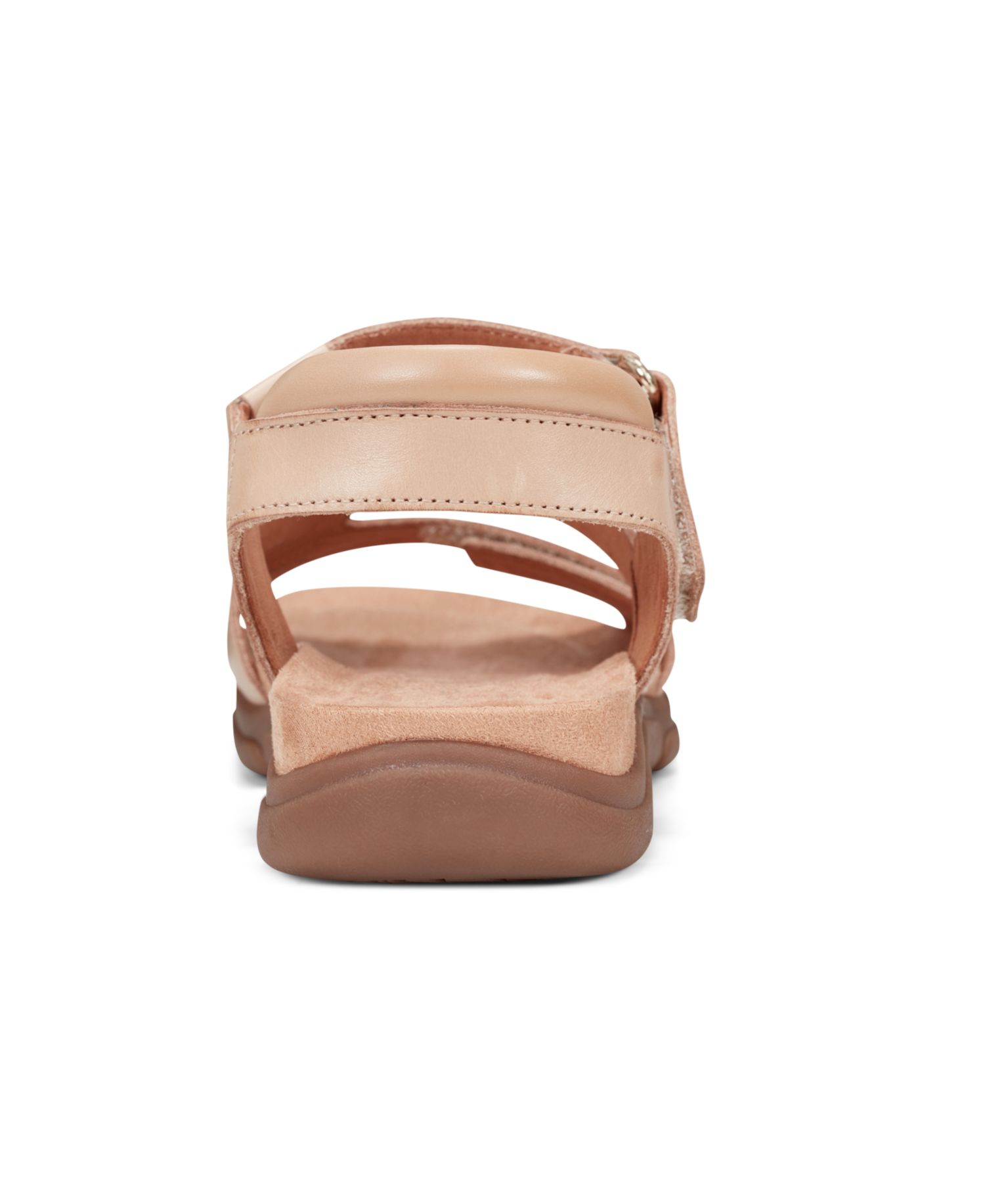 Mavey Strappy Leather Open Toe Flat Sandals