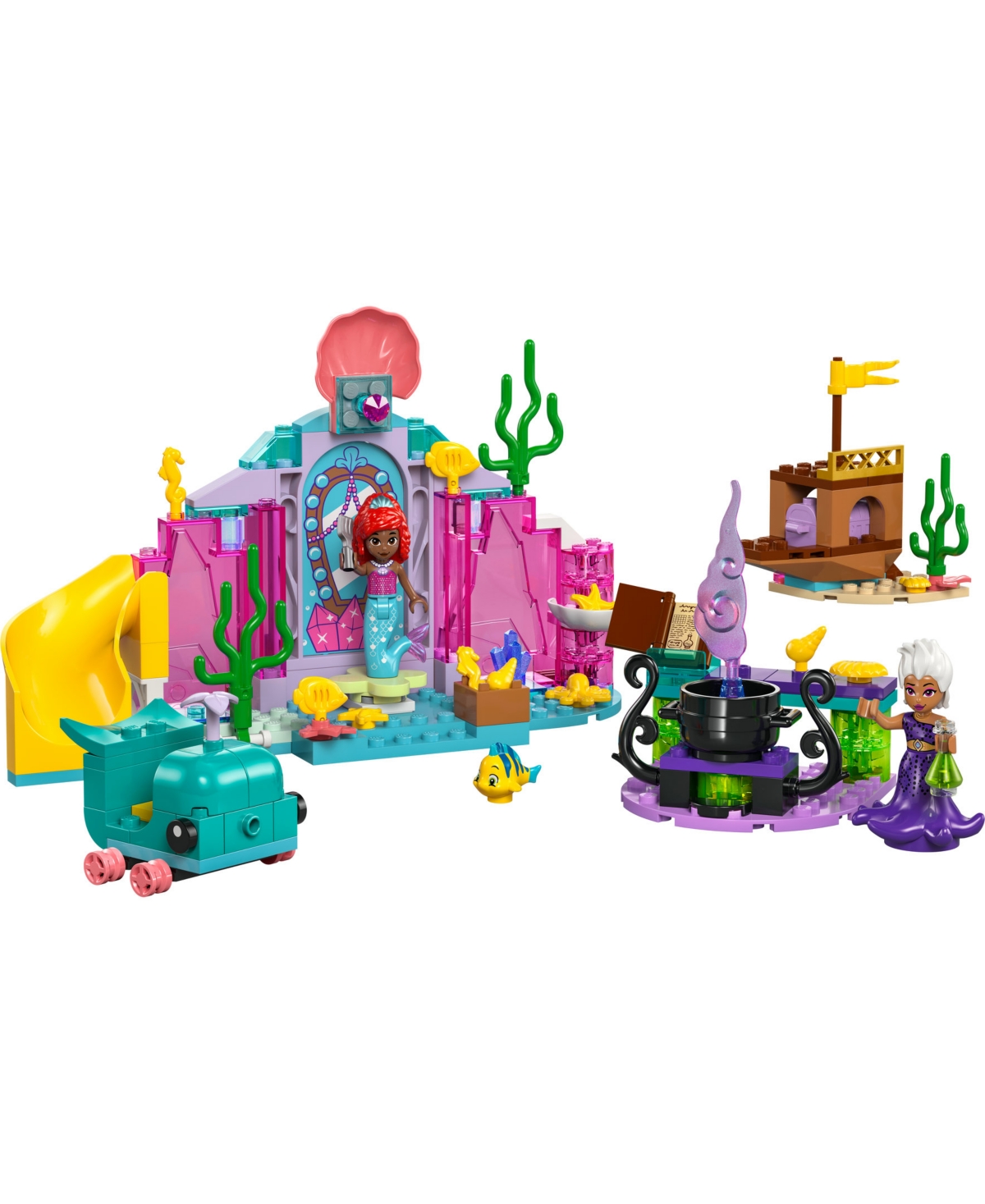 Lego Disney Princess Ariel's Crystal Cavern 43254 In Multi Color