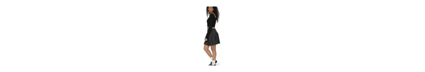 Женская юбка-шорты Belle & Bloom Palm Breeze Tennis Skort, цвет: Чёрный — фото 2