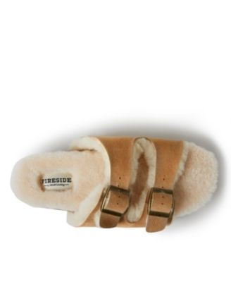 Women's Tamworth Genuine Shearling Double Band Sandal