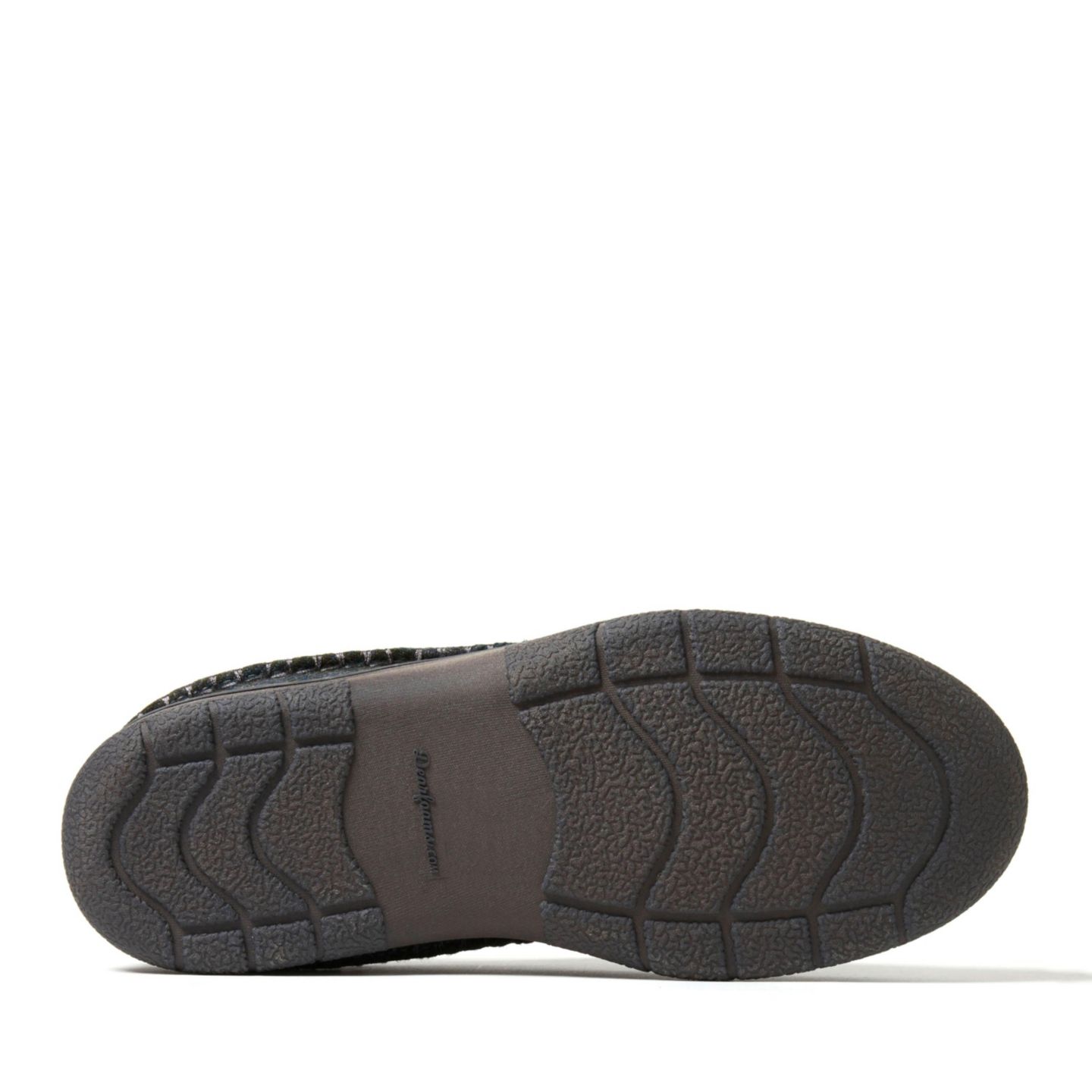 Мужские сабо Dearfoams Thompson Plaid Moccasin Toe Clog House Shoe Slipper, цвет: Синий — фото 3