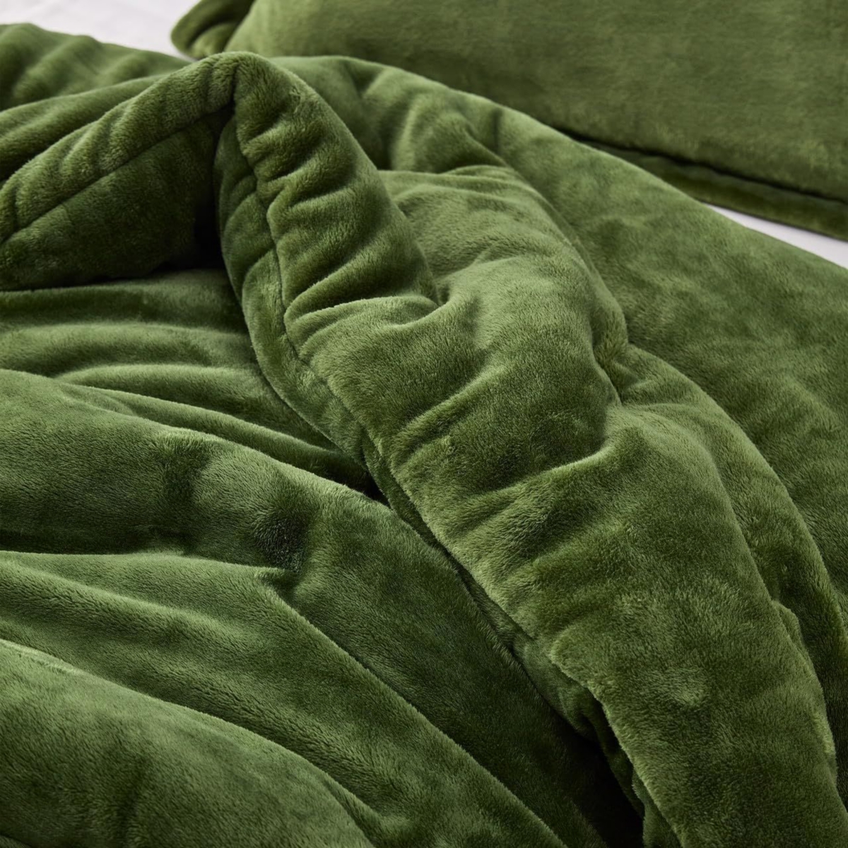 Coma Inducer Oversized Comforter Set - Me Sooo Comfy -- Pesto