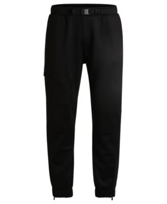 Men's Bonded-Fleece Tracksuit Bottoms
