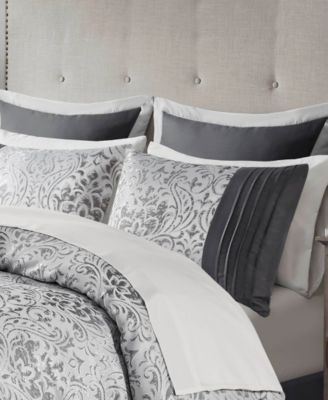 Madison Park Emilia Jacquard 12-Pc. Comforter Set, King