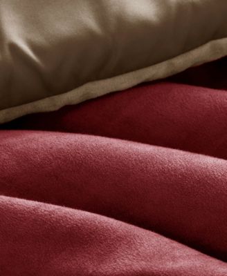 Boulder Stripe Micro Suede 3-Pc. Comforter Set, Full/Queen