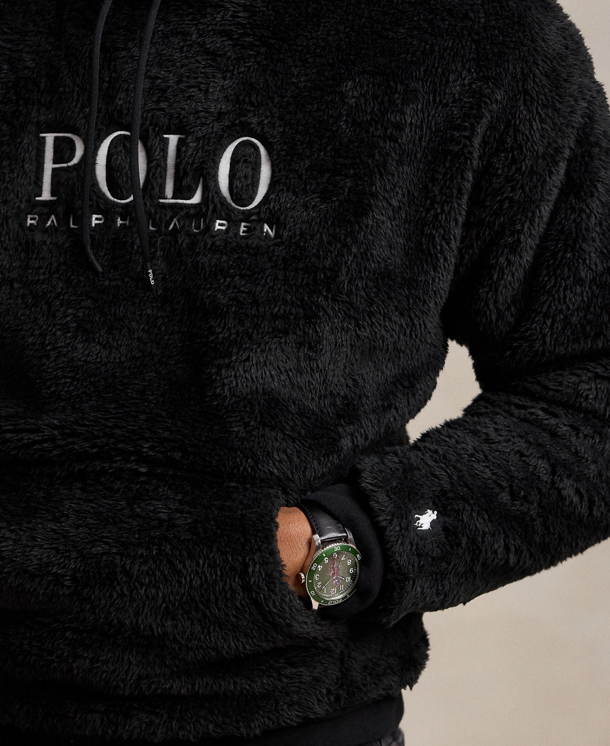 Polo Ralph Lauren Men's Logo Double-Knit Hoodie