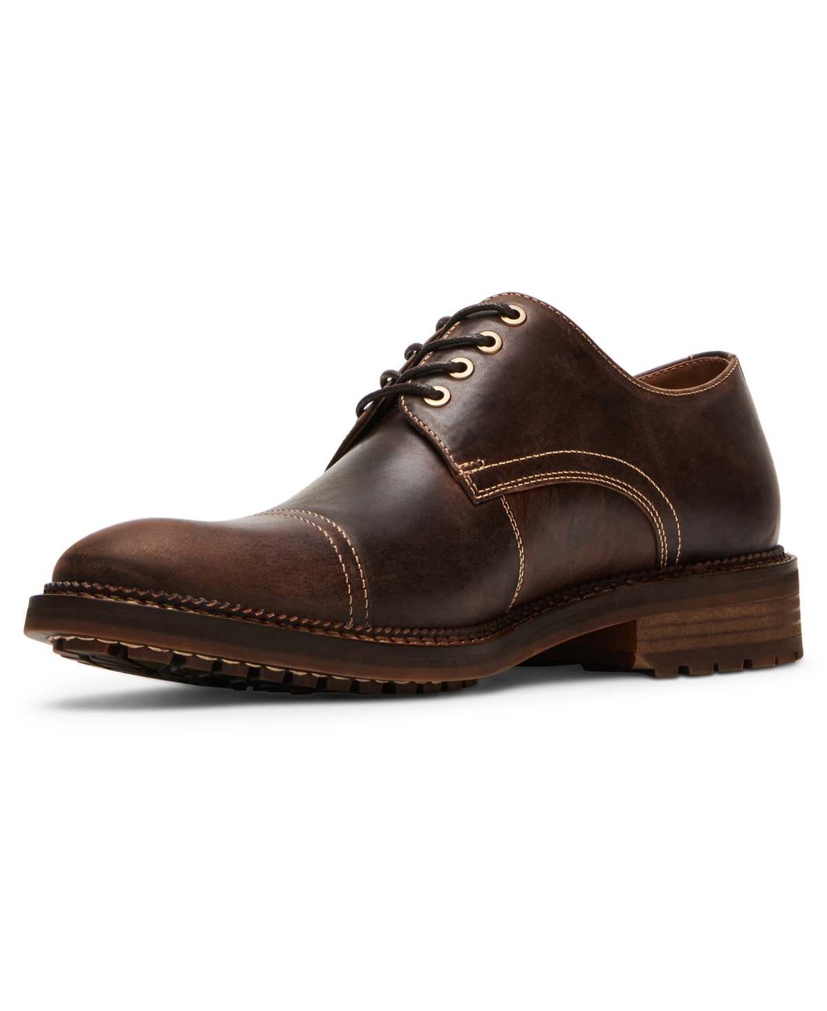 Steve Madden Men's Nashh Oxford In Dark Brown