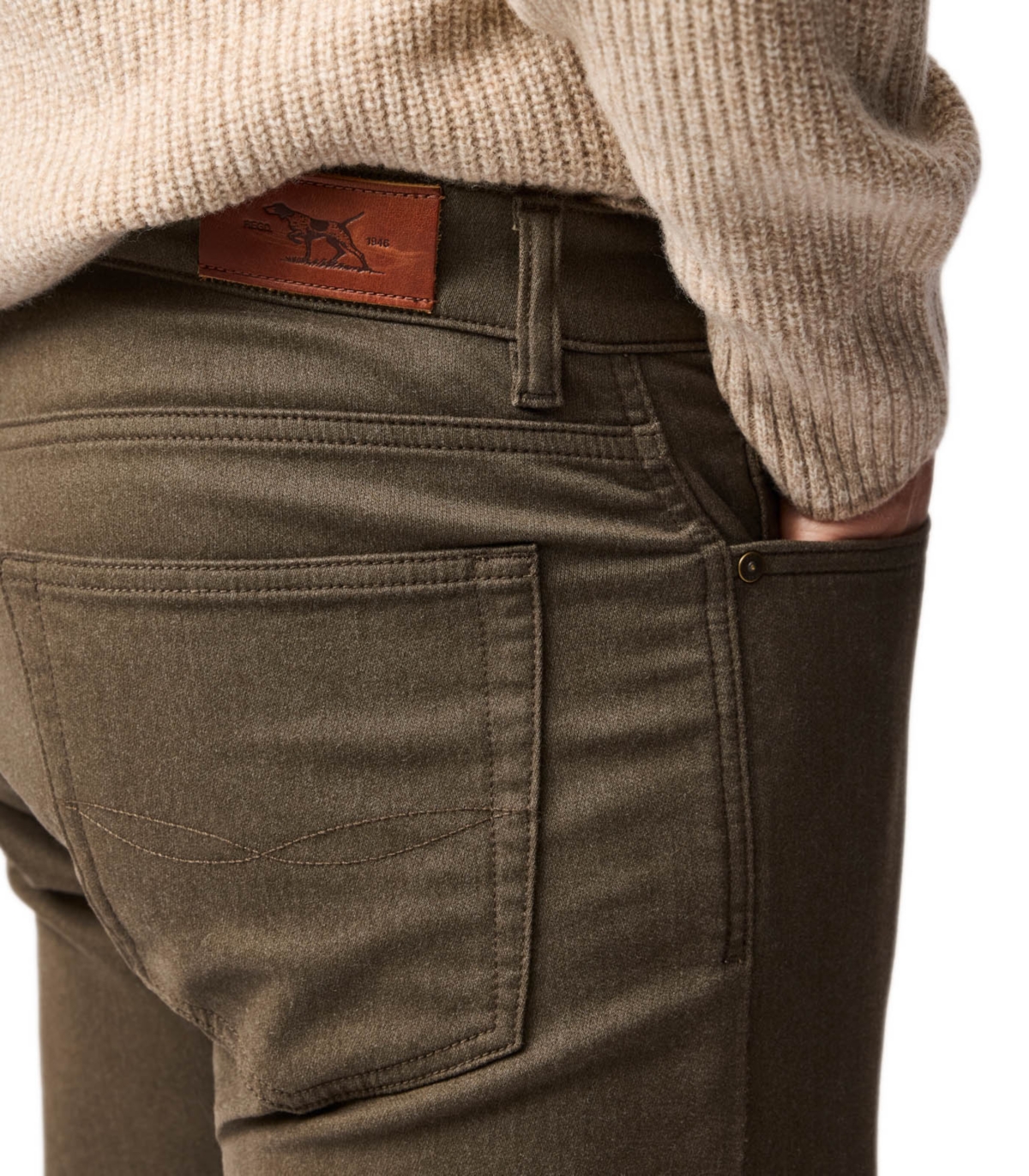 Rodd & Gunn Men's Motion Melange Straight Fit Jean