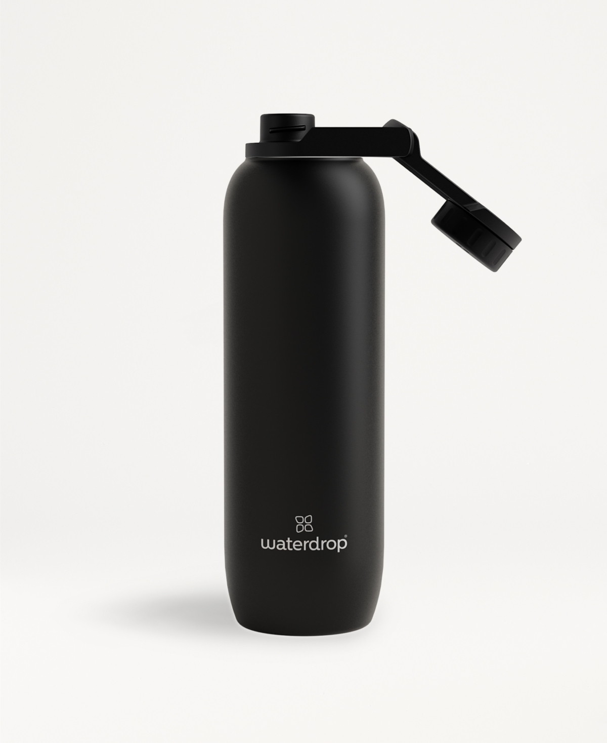 Waterdrop All-purpose 34 Oz. Stainless Steel Bottles In Black