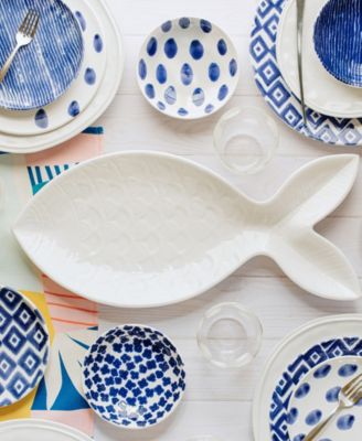 Santorini Large Figural Fish Platter