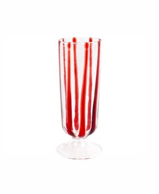 Nuovo Stripe Champagne Glass