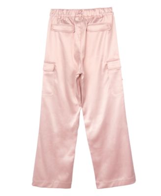 Stella 88 Big Girls Satin Cargo Pant