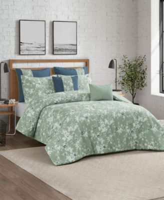 Fianna Floral 7-Pc. Comforter Set, King
