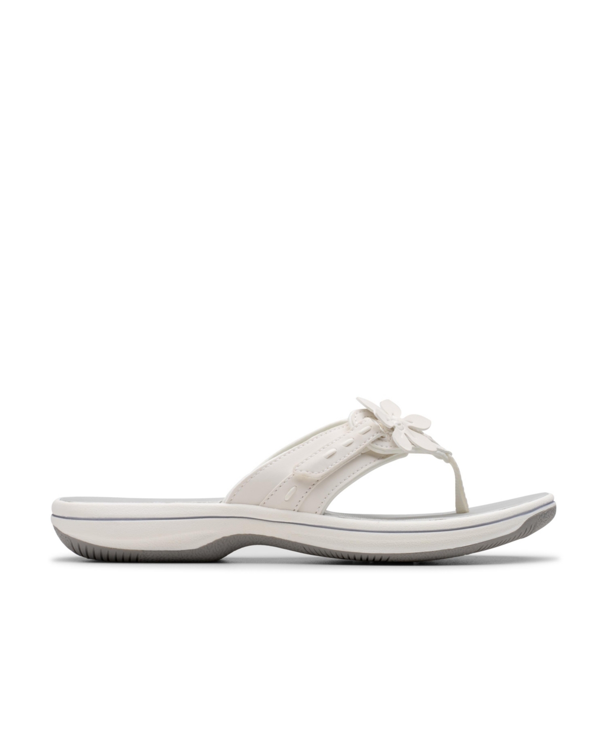 Clarks Women's Cloudsteppers Breeze Opal Rip Tape Sandals
