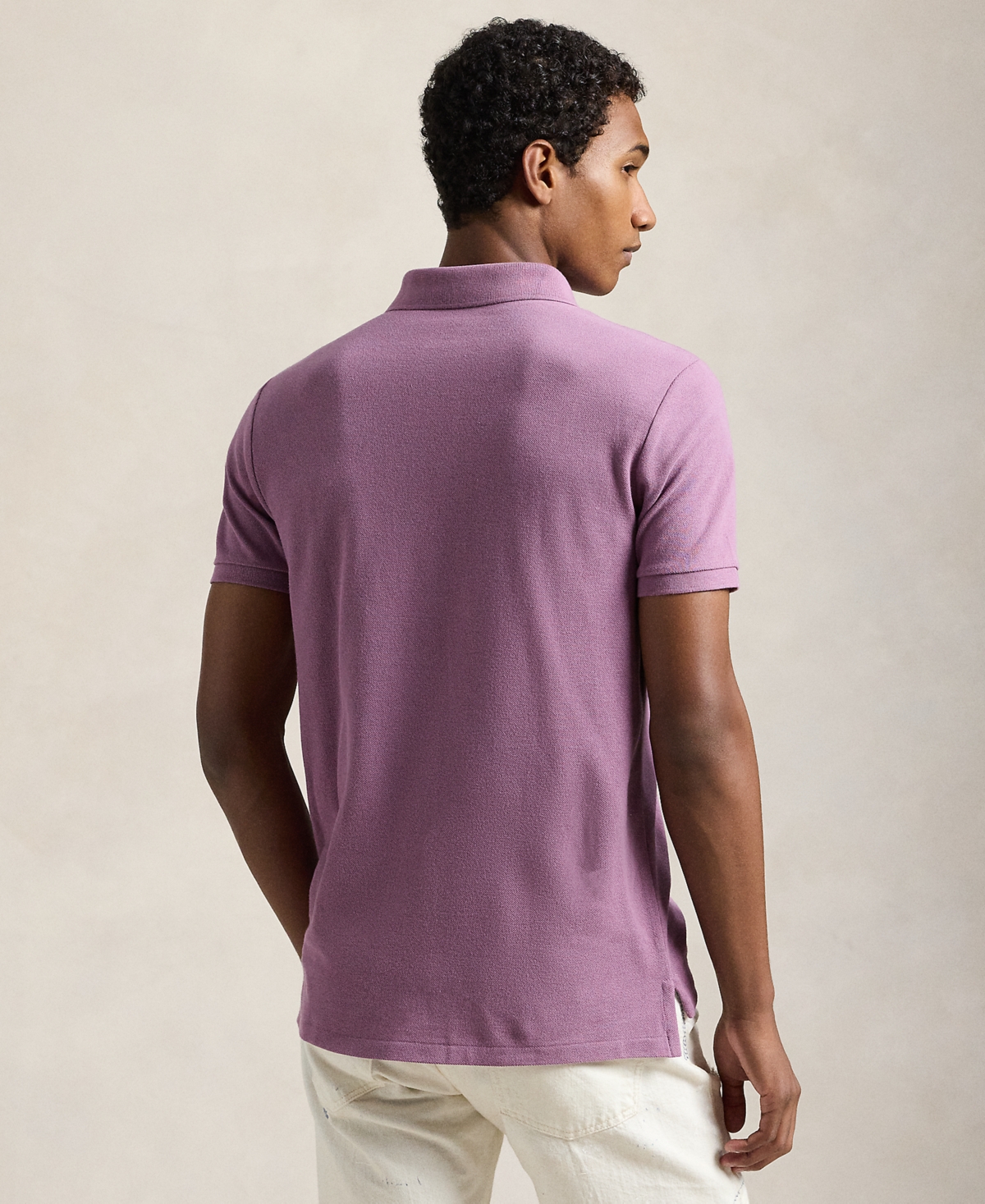 Polo Ralph Lauren Custom Slim Fit Mesh Polo Shirt