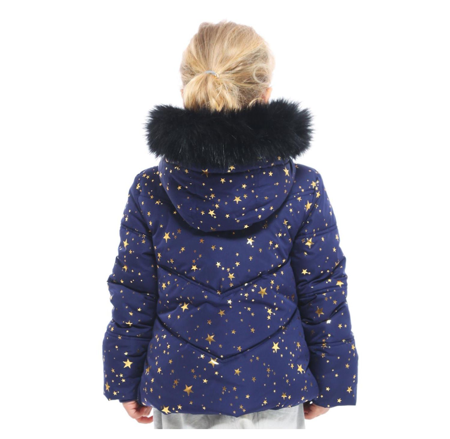 Little and Big Girls' Heavyweight Puffer Jacket Bubble Coat
