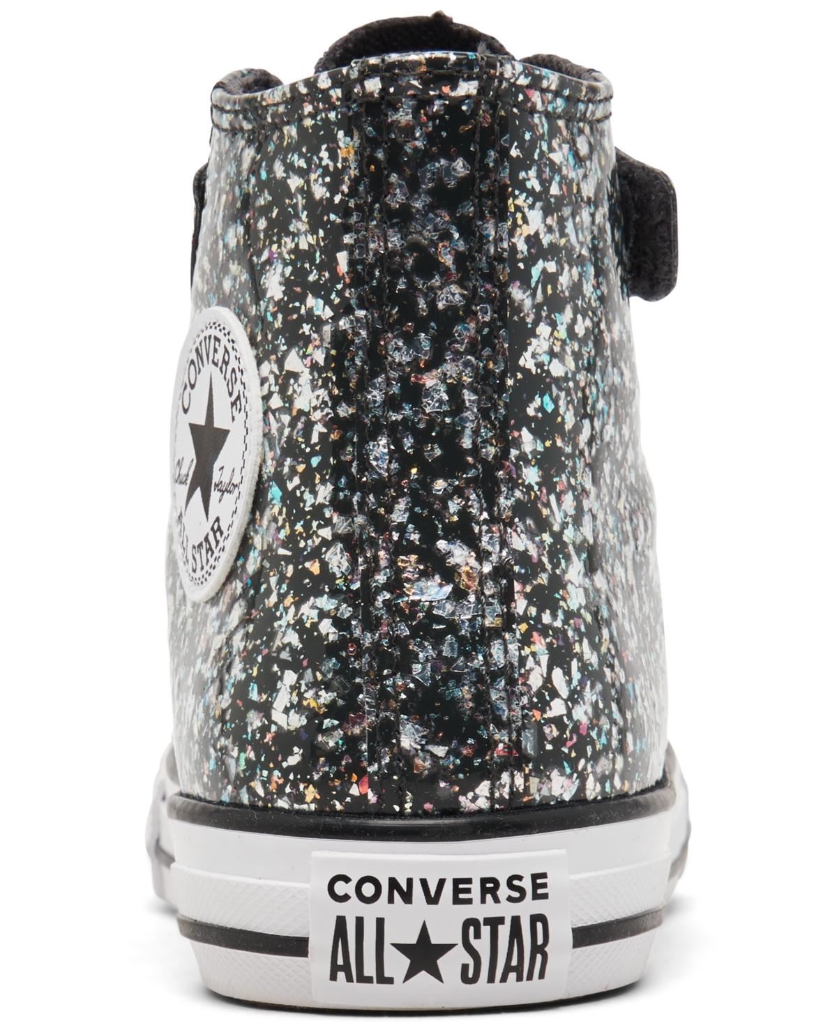 CONVERSE LITTLE GIRLS CHUCK TAYLOR ALL STAR GLITTER EASY-ON CASUAL SNEAKERS FROM FINISH LINE 