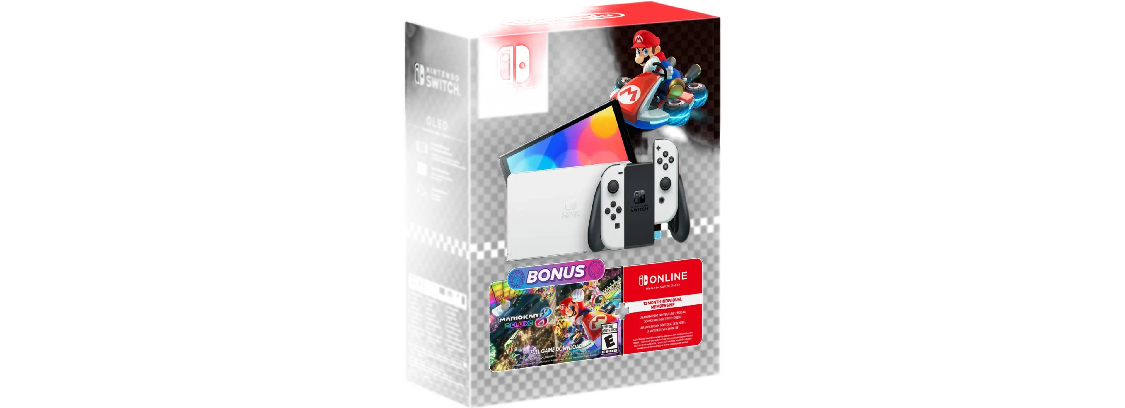 Nintendo Nintendo Switch – Oled Model: Mario Kart 8 Deluxe Bundle - Multi