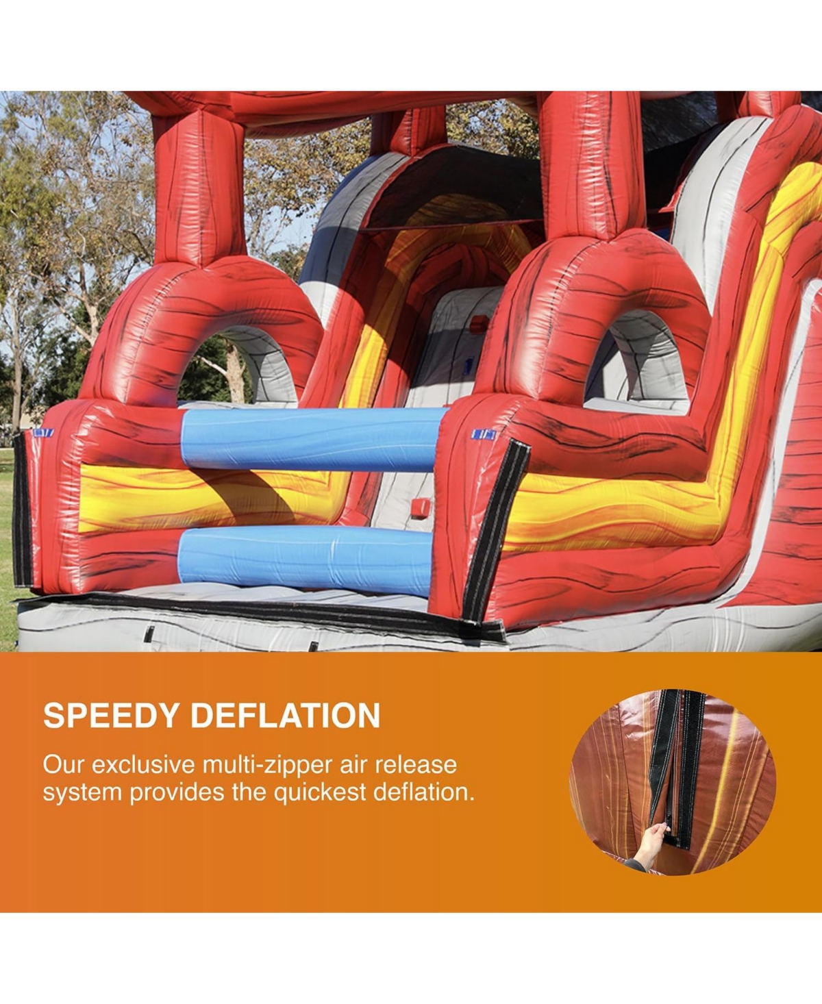 JumpOrange Shadow Obstacle Course Bounce House Inflatable for Kids and Adults with Blower, Commercial Grade, Pop Ups, Outdoor Indoor, Rental Quality (