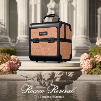 Makeup Train Case Cosmetic Organizer