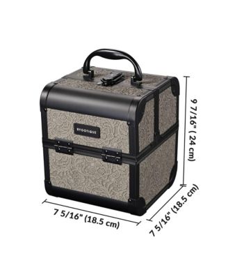 Makeup Train Case Cosmetic Organizer