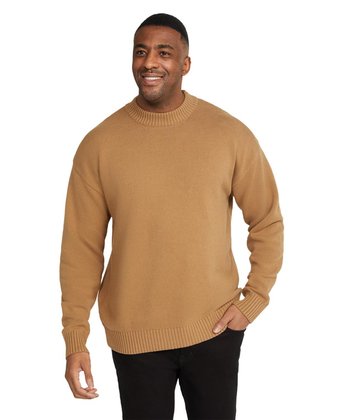 Johnny Bigg Big & Tall Trawler Crew Sweater