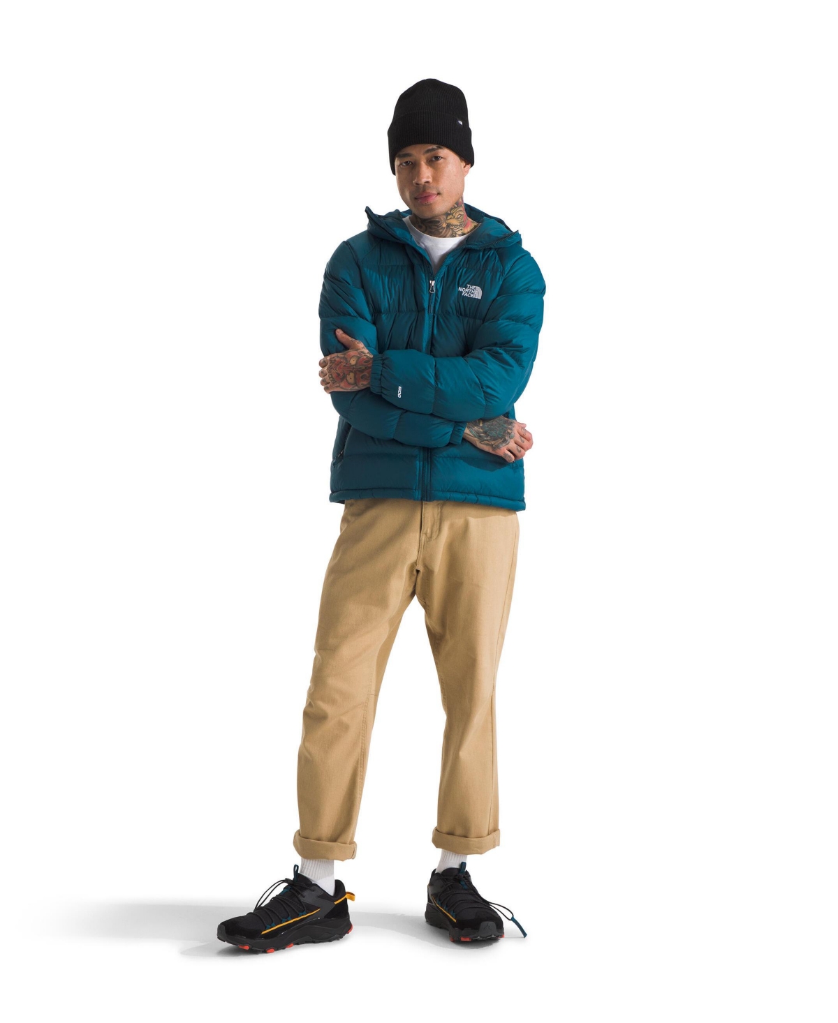 The North Face Men's Hydrenalite Dwr Quilted Hooded Down Puffer Jacket