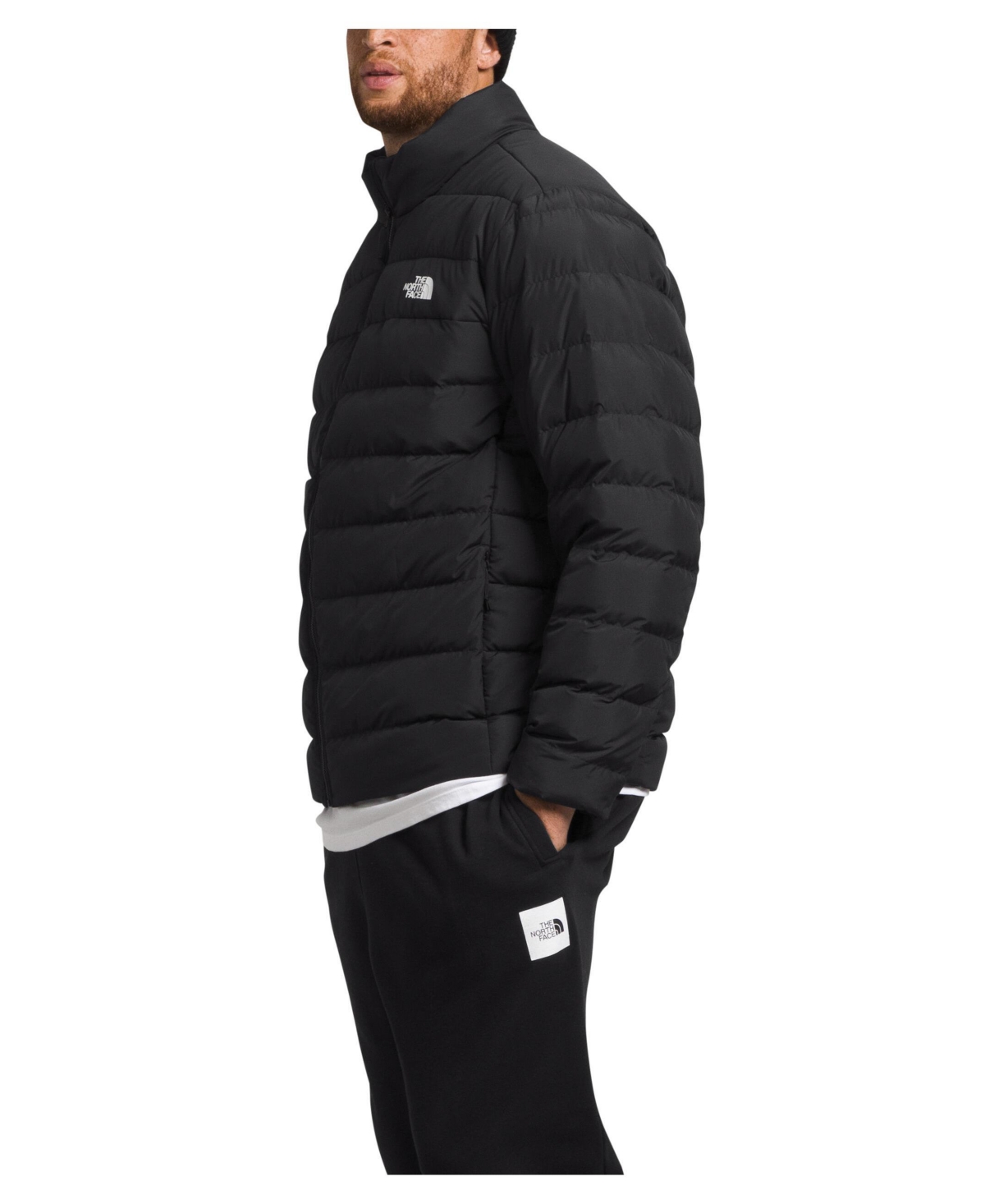 The North Face Men's Big Aconcagua 3 Jacket In Tnf Black-npf