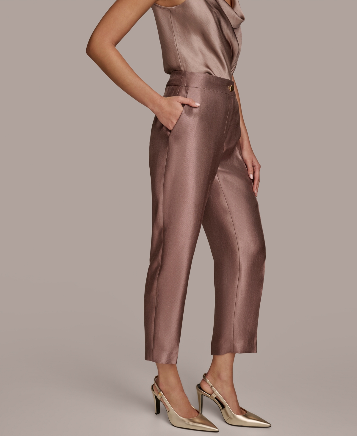 Donna Karan New York Women's Slim-Leg Ankle Pants